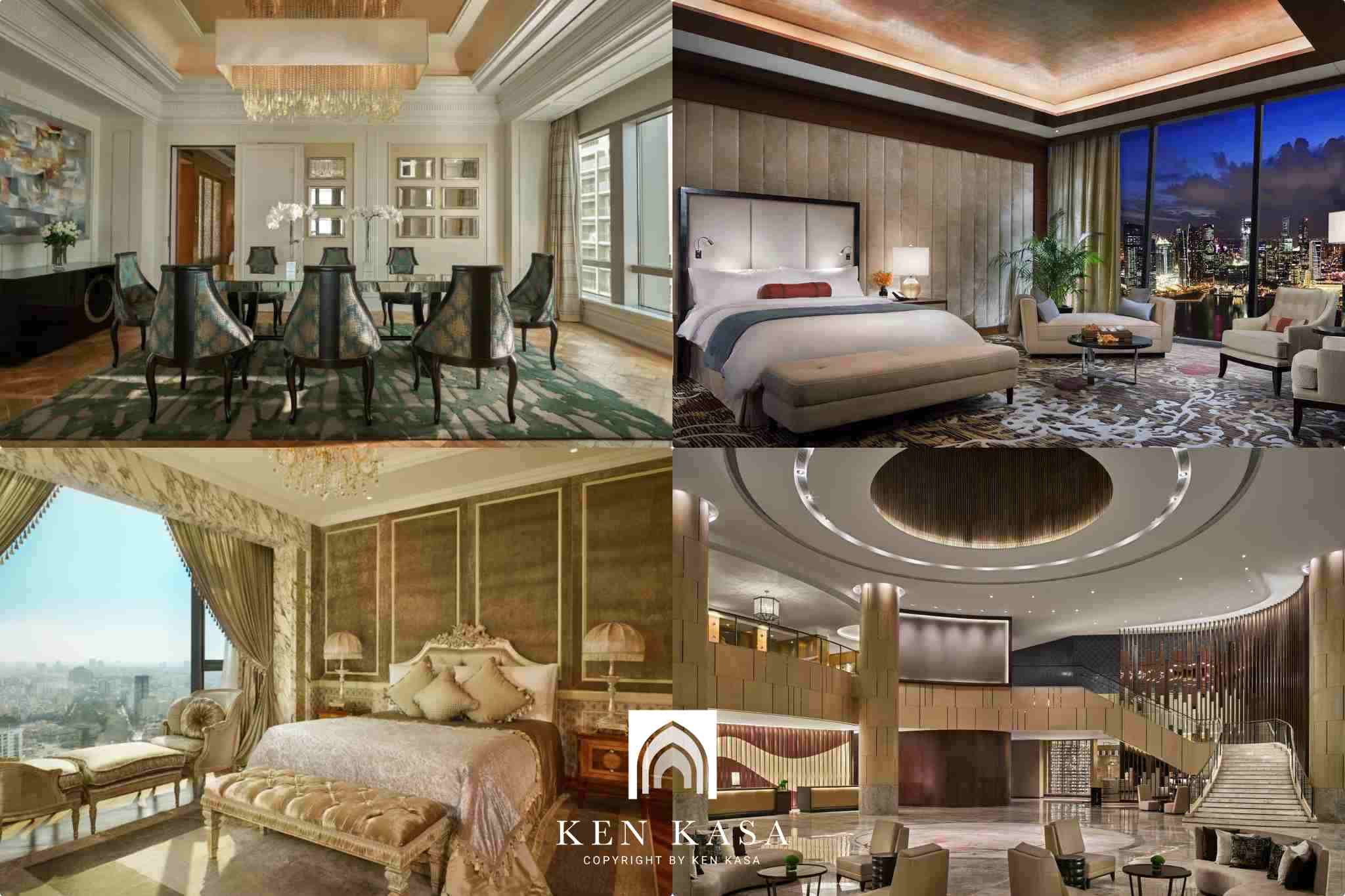 Điểm danh 15 mẫu phòng tổng thống đẹp nhất năm 2024